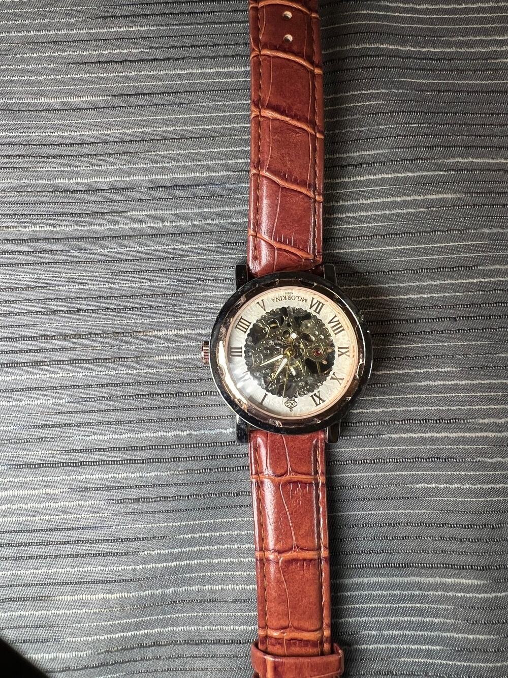Automatic skeleton watch in mg orkina kc023 mixed, a vision engineering a r, tbe